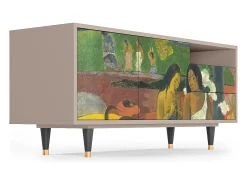 Móvel De Tv* Mueble de TV - 125х56х41 cm - T7 - Arearea , Latte Bege