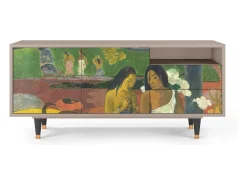 Móvel De Tv* Mueble de TV - 125х56х41 cm - T7 - Arearea , Latte Bege