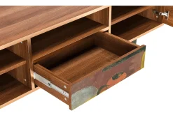 Mueble de TV - 170х59х41 cm - T6 - Arearea , Nogueira^ Móvel De Tv