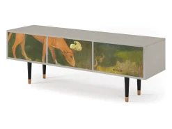 Móvel De Tv* Mueble de TV - 170х59х48 cm - T4 - Arearea , Areia Bege