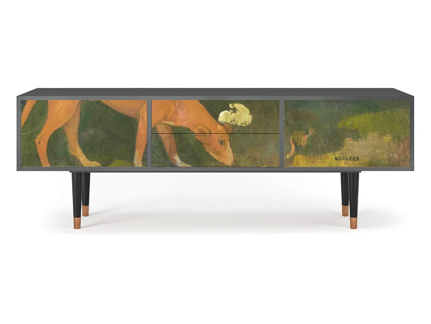 Mueble de TV - 170х59х48 cm - T4 - Arearea , Antracite^ Móvel De Tv