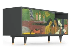 Best Mueble de TV - 125х56х41 cm - T7 - Arearea , Antracite Cinza antracite