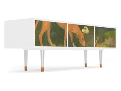 Outlet Mueble de TV - 170х59х48 cm - T4 - Arearea , Branco Bege