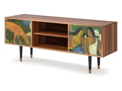 Mueble de TV - 170х69х48 cm - T2 - Arearea , Nogueira^ Móvel De Tv