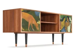 Mueble de TV - 170х69х48 cm - T2 - Arearea , Nogueira^ Móvel De Tv