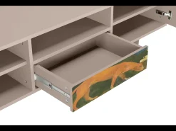 Móvel De Tv| Mueble de TV - 170х59х41 cm - T6 - Arearea , Latte Bege