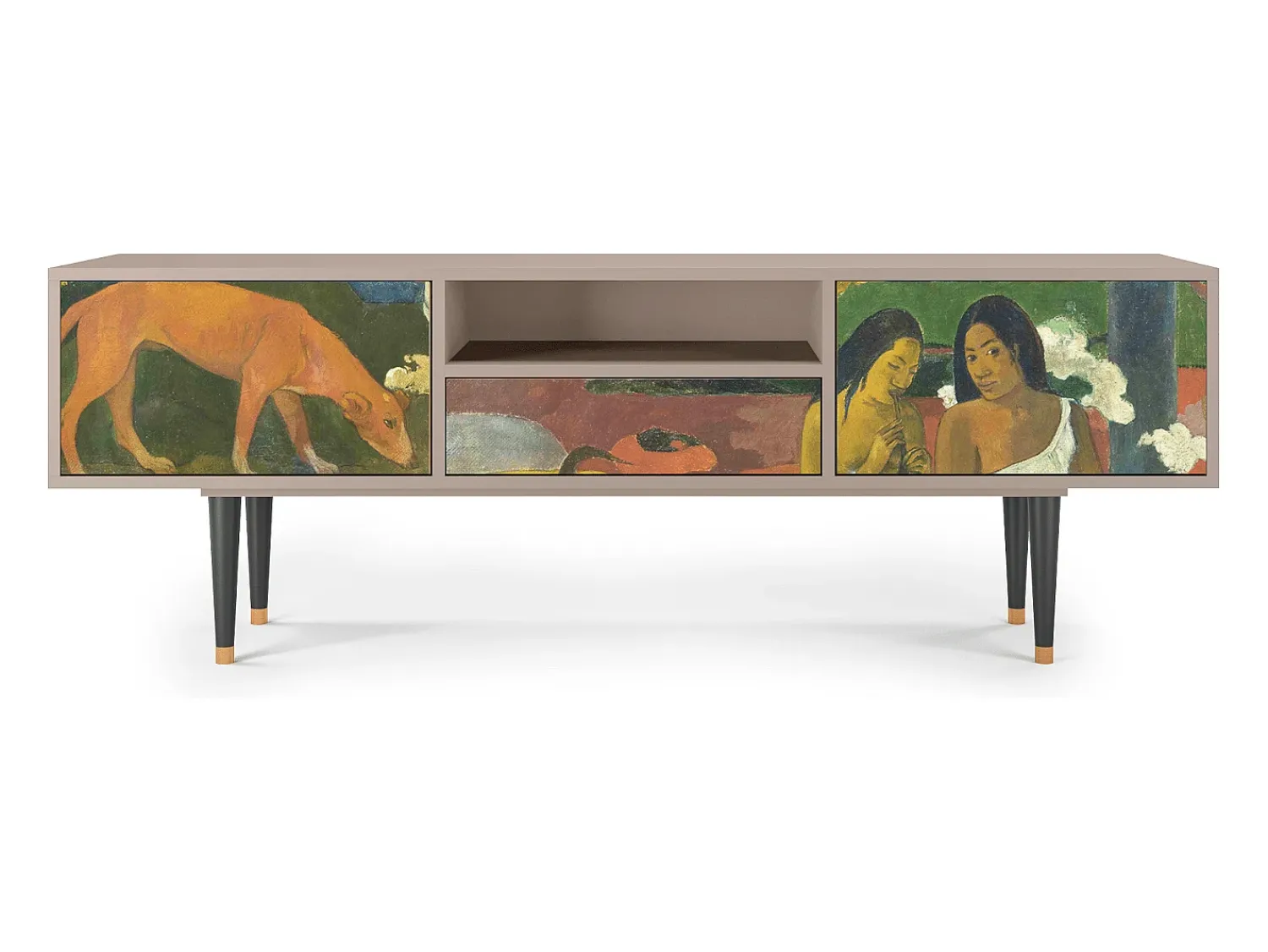 Móvel De Tv| Mueble de TV - 170х59х41 cm - T6 - Arearea , Latte Bege