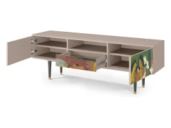 Móvel De Tv| Mueble de TV - 170х59х41 cm - T6 - Arearea , Latte Bege
