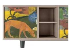Móvel De Tv* Mueble de TV - 150х69х41 cm - T5 - Arearea , Latte Bege