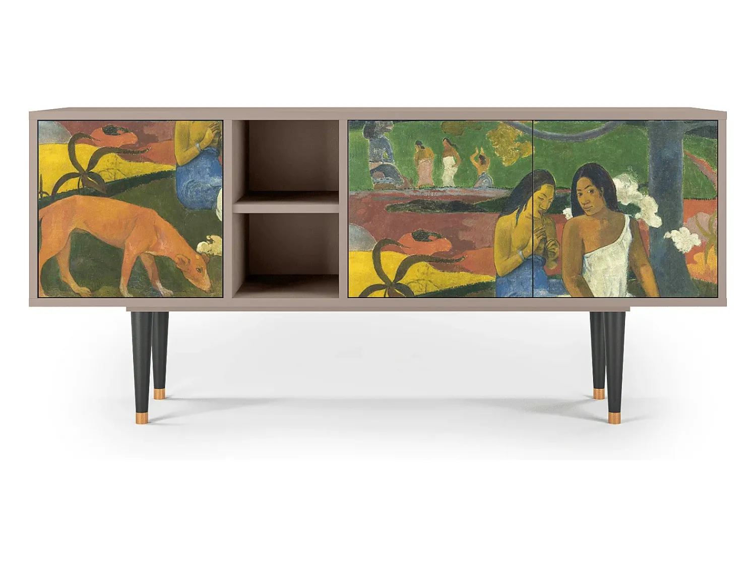 Móvel De Tv* Mueble de TV - 150х69х41 cm - T5 - Arearea , Latte Bege