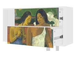 Móvel De Tv* Mueble de TV - 170х69х48 cm - T1 - Arearea , Branco Bege