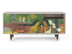 Móvel De Tv* Mueble de TV - 125х56х41 cm - T7 - Arearea , Areia Bege