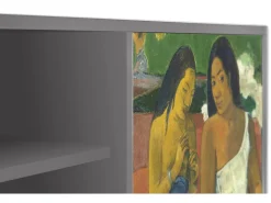 Móvel De Tv| Mueble de TV - 170х69х48 cm - T2 - Arearea , Cinza Cinzento