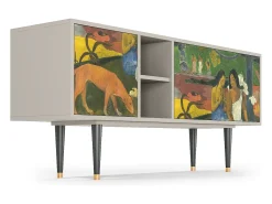 Mueble de TV - 150х69х41 cm - T5 - Arearea , Areia Bege