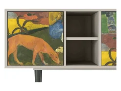 Mueble de TV - 150х69х41 cm - T5 - Arearea , Areia Bege