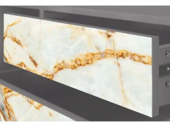 Mueble de TV - 170х59х48 cm - T4 - Areiay Marble, Cinza^ Móvel De Tv