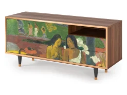 Mueble de TV - 125х56х41 cm - T7 - Arearea , Nogueira^ Móvel De Tv