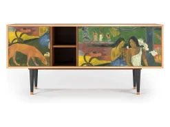 Mueble de TV - 150х69х41 cm - T5 - Arearea , Nogueira^ Móvel De Tv