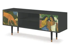 Mueble de TV - 170х69х48 cm - T2 - Arearea , Antracite Cinza antracite