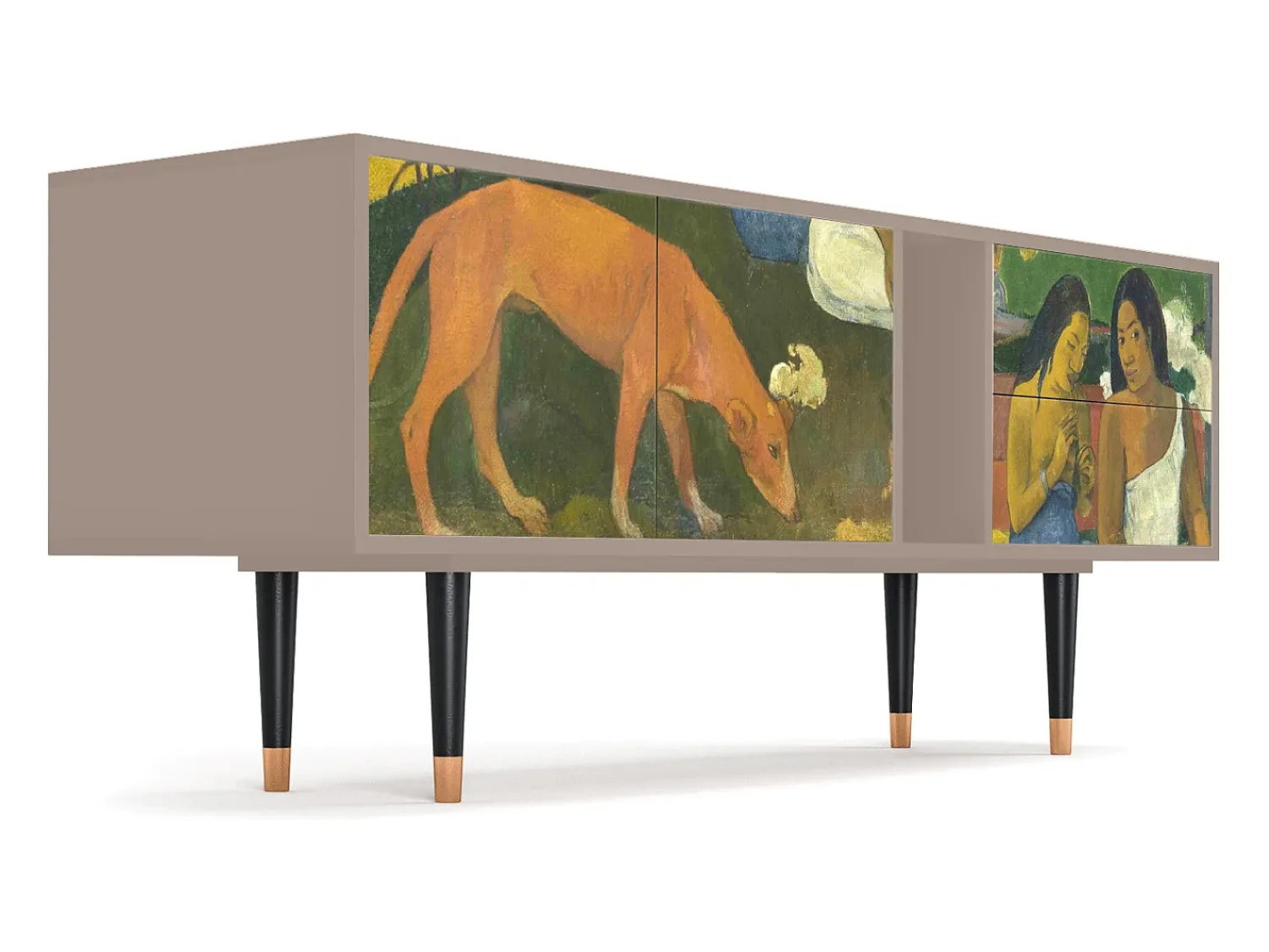 Hot Mueble de TV - 170х69х48 cm - T1 - Arearea , Latte Bege