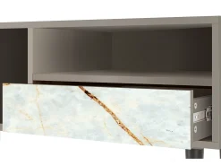 Best Mueble de TV - 115х59х48 cm - T3 - Areiay Marble, Areia Bege