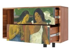 Mueble de TV - 170х69х48 cm - T1 - Arearea , Nogueira^ Móvel De Tv