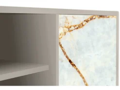 Mueble de TV - 170х69х48 cm - T2 - Areiay Marble, Areia^ Móvel De Tv