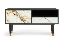 Mueble de TV - 115х59х48 cm - T3 - Areiay Marble, Antracite^ Móvel De Tv