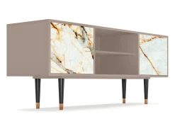 Móvel De Tv* Mueble de TV - 170х69х48 cm - T2 - Areiay Marble, Latte Bege