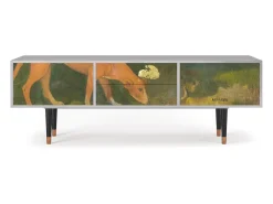 Mueble de TV - 170х59х48 cm - T4 - Arearea , Cinza^ Móvel De Tv