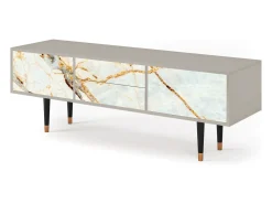 Clearance Mueble de TV - 170х59х48 cm - T4 - Areiay Marble, Areia Bege