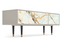 Clearance Mueble de TV - 170х59х48 cm - T4 - Areiay Marble, Areia Bege