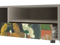 Móvel De Tv| Mueble de TV - 115х59х48 cm - T3 - Arearea , Areia Bege