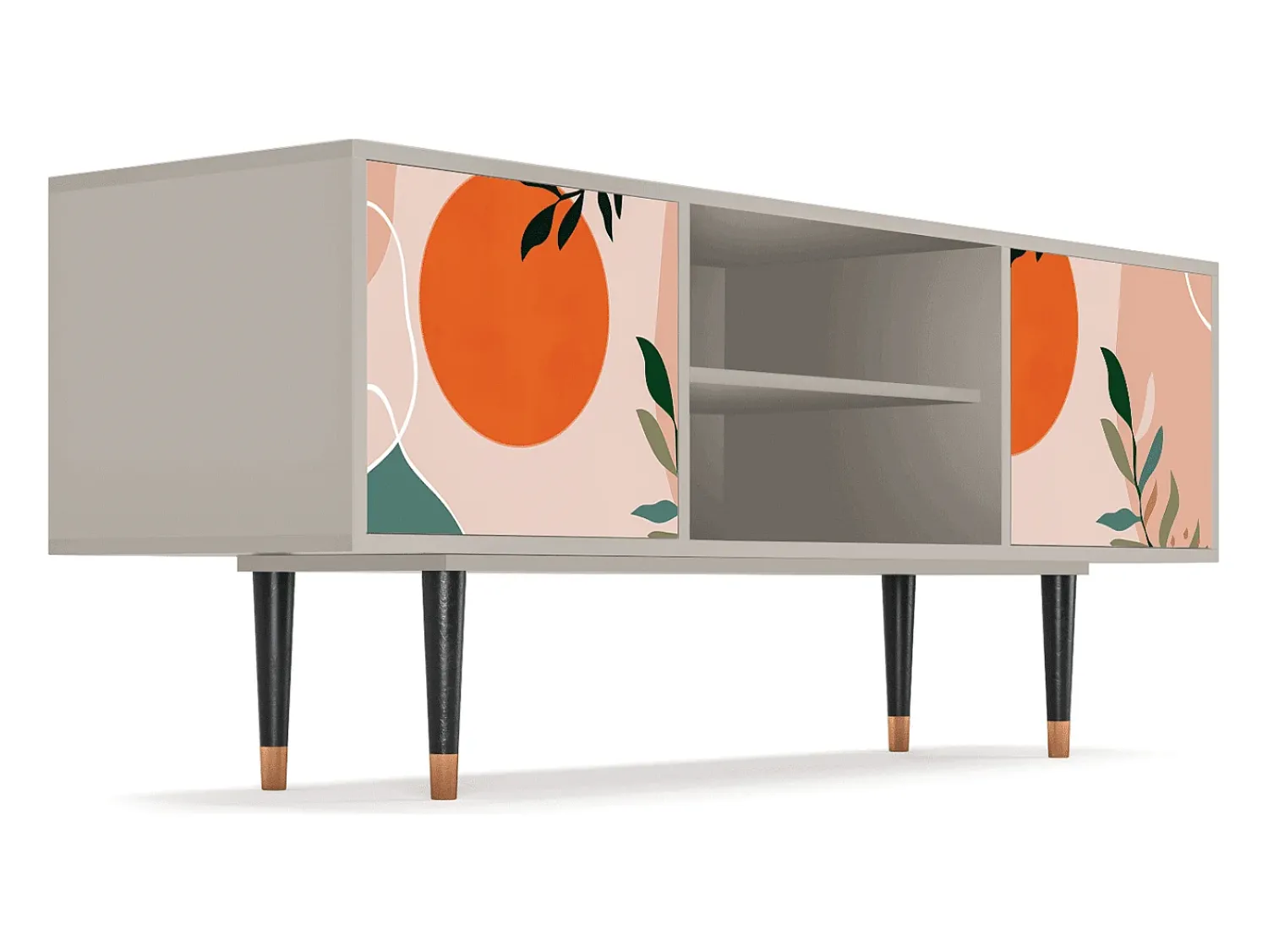 Móvel De Tv* Mueble de TV - 170х69х48 cm - T2 - Artwork, Areia Bege