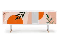 Mueble de TV - 170х69х48 cm - T1 - Artwork, Branco^ Móvel De Tv