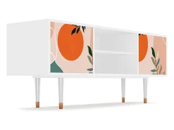 Online Mueble de TV - 170х69х48 cm - T2 - Artwork, Branco Bege
