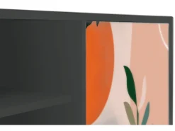 Móvel De Tv* Mueble de TV - 170х69х48 cm - T2 - Artwork, Antracite Cinza antracite