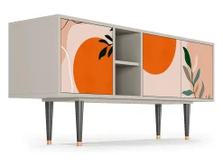 Móvel De Tv| Mueble de TV - 150х69х41 cm - T5 - Artwork, Areia Bege