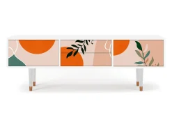 Mueble de TV - 170х59х48 cm - T4 - Artwork, Branco^ Móvel De Tv