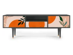 Discount Mueble de TV - 170х59х41 cm - T6 - Artwork, Antracite Cinza antracite