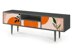Discount Mueble de TV - 170х59х41 cm - T6 - Artwork, Antracite Cinza antracite