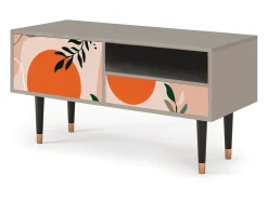 Móvel De Tv| Mueble de TV - 115х59х48 cm - T3 - Artwork, Areia Bege