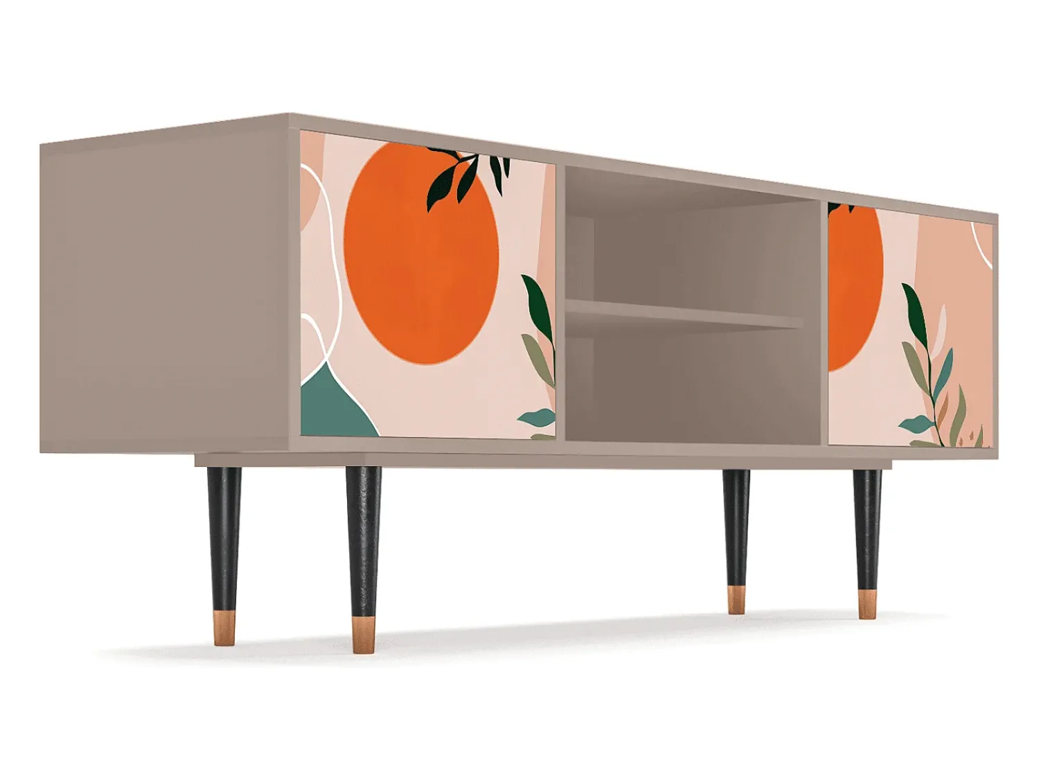 Hot Mueble de TV - 170х69х48 cm - T2 - Artwork, Latte Bege