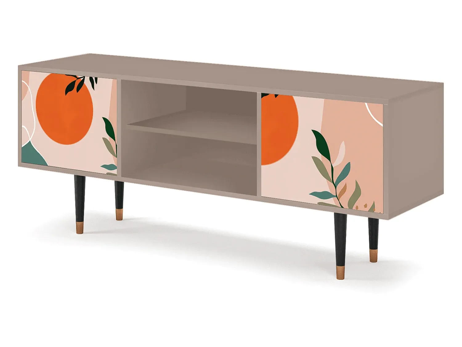 Hot Mueble de TV - 170х69х48 cm - T2 - Artwork, Latte Bege