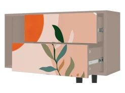 Mueble de TV - 170х69х48 cm - T1 - Artwork, Latte^ Móvel De Tv