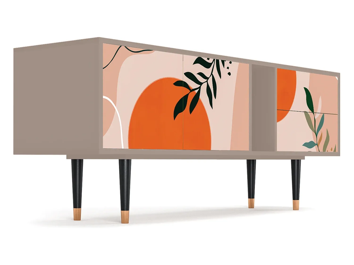 Mueble de TV - 170х69х48 cm - T1 - Artwork, Latte^ Móvel De Tv