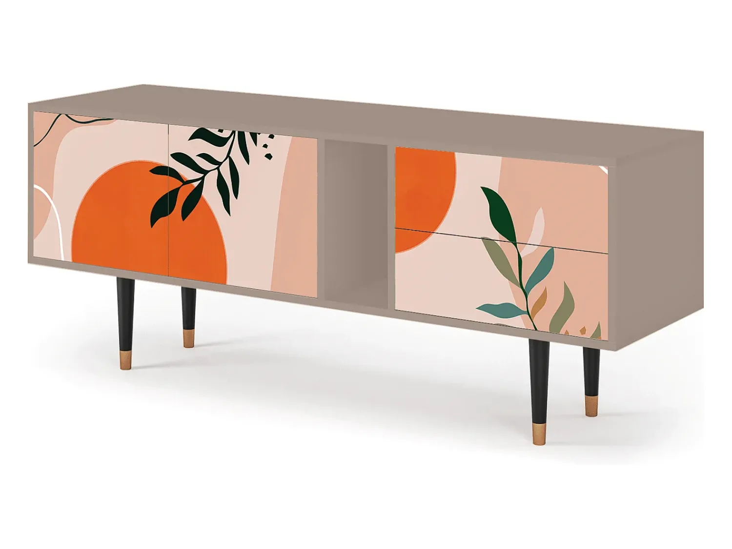 Mueble de TV - 170х69х48 cm - T1 - Artwork, Latte^ Móvel De Tv