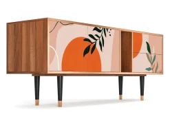 Best Mueble de TV - 170х69х48 cm - T1 - Artwork, Nogueira Castanho