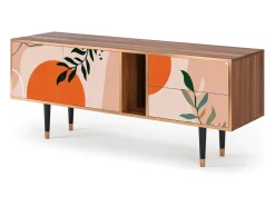 Best Mueble de TV - 170х69х48 cm - T1 - Artwork, Nogueira Castanho