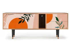 Best Mueble de TV - 170х69х48 cm - T1 - Artwork, Nogueira Castanho